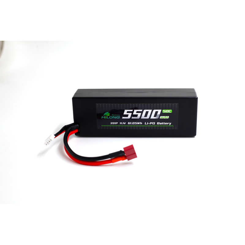 Hilong 5500mAh 11.1V 50C hardcase Li-PO Battery Pack for RC Car