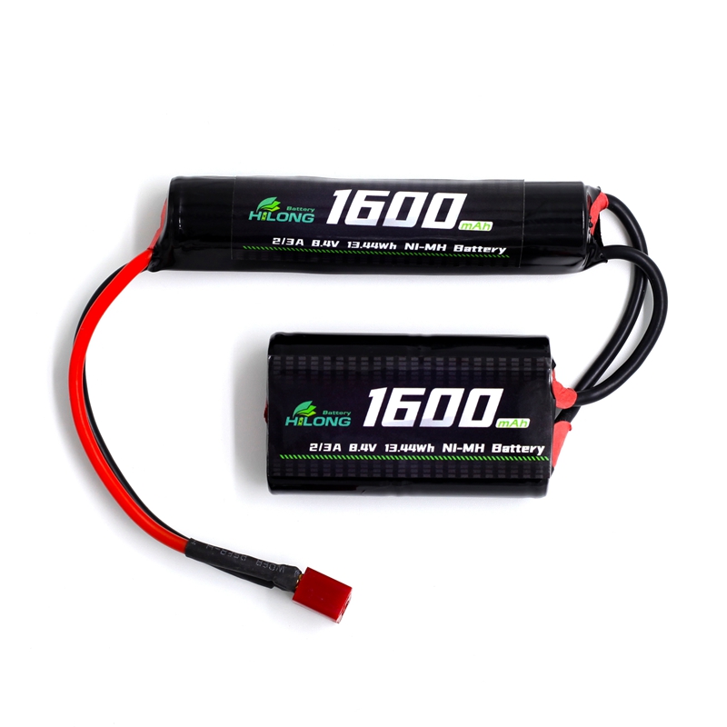 1600mAh 8.4V 2/3A Split Ni-MH  High Power Battery Pack for Military Airsoft