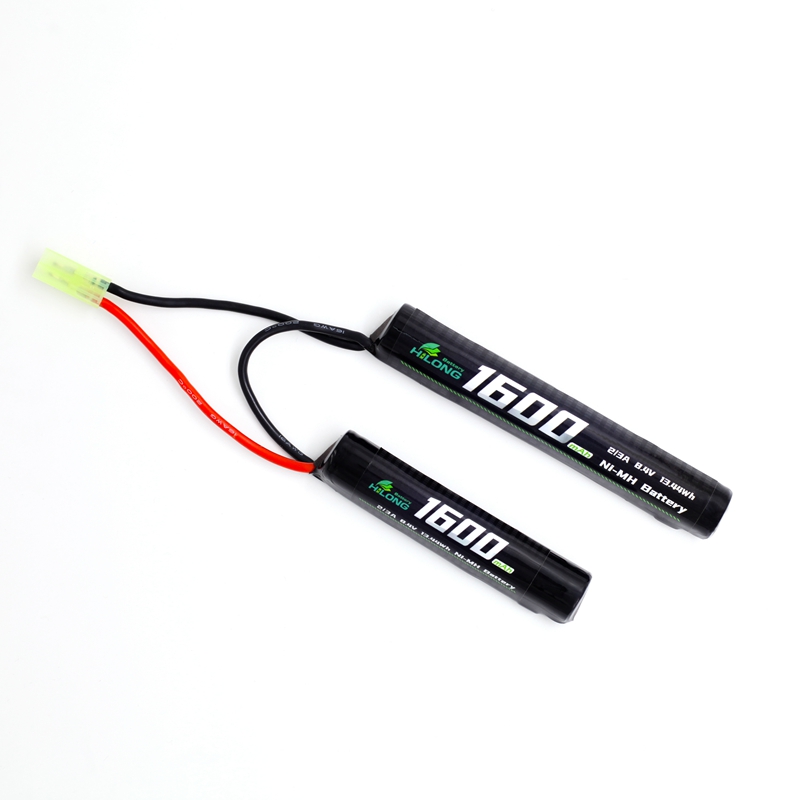 1600mAh 8.4V 2/3A nunchuck Ni-MH  High Power Battery Pack for Military Airsoft