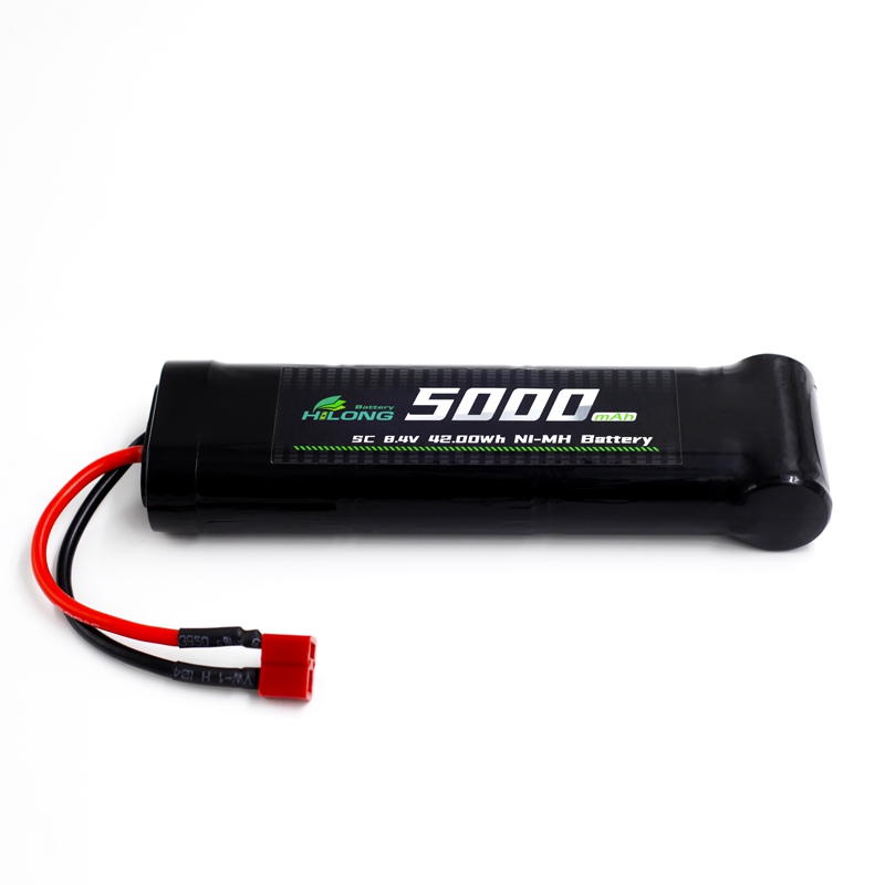 5000mAh 8.4V SC Flat large Ni-MH  High Power Battery Pack for Military Airsoft