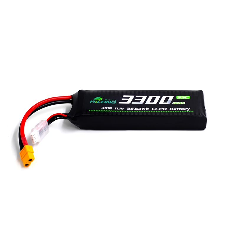 Hilong 3300mAh 11.1V 35C Li-PO Battery Pack for Aircraft, airplane, helicopter