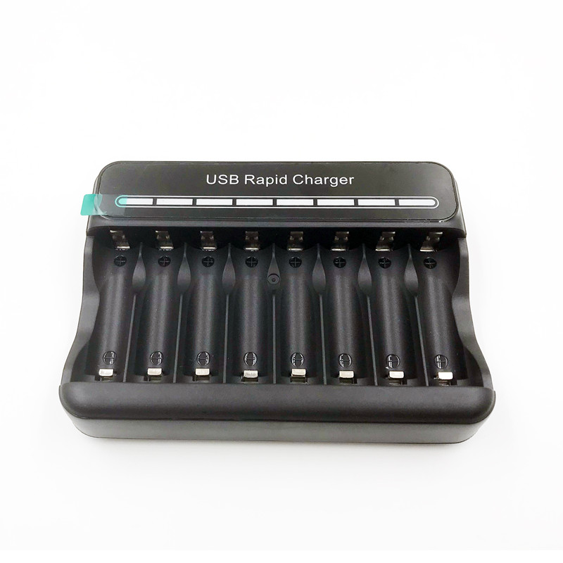 Hilong Smart Charger - USB Rapid Charger 8AA or 8AAA