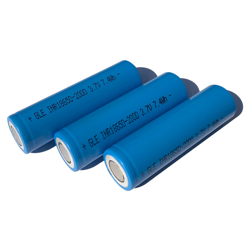 18650  2000mAh 3.7V Lithium  Ion Li-Ion Battery