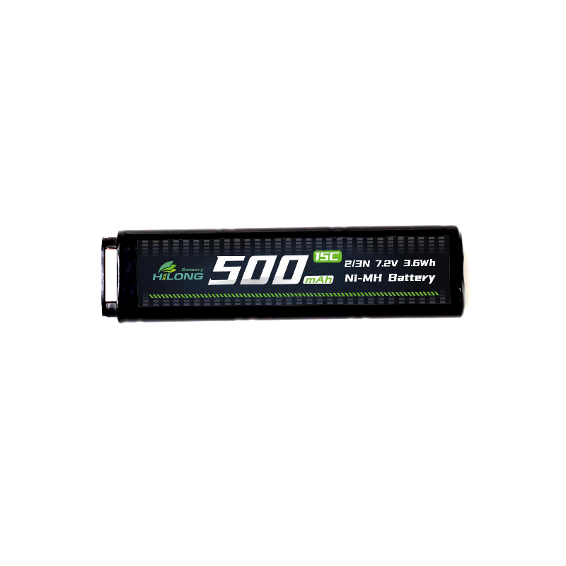 500mAh 7.2V 2/3N Ni-MH  High Power Battery Pack for Military Airsoft
