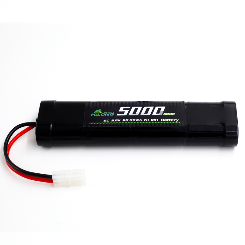 5000mAh 9.6V SC Flat Ni-MH  High Power Battery Pack for Military Airsoft