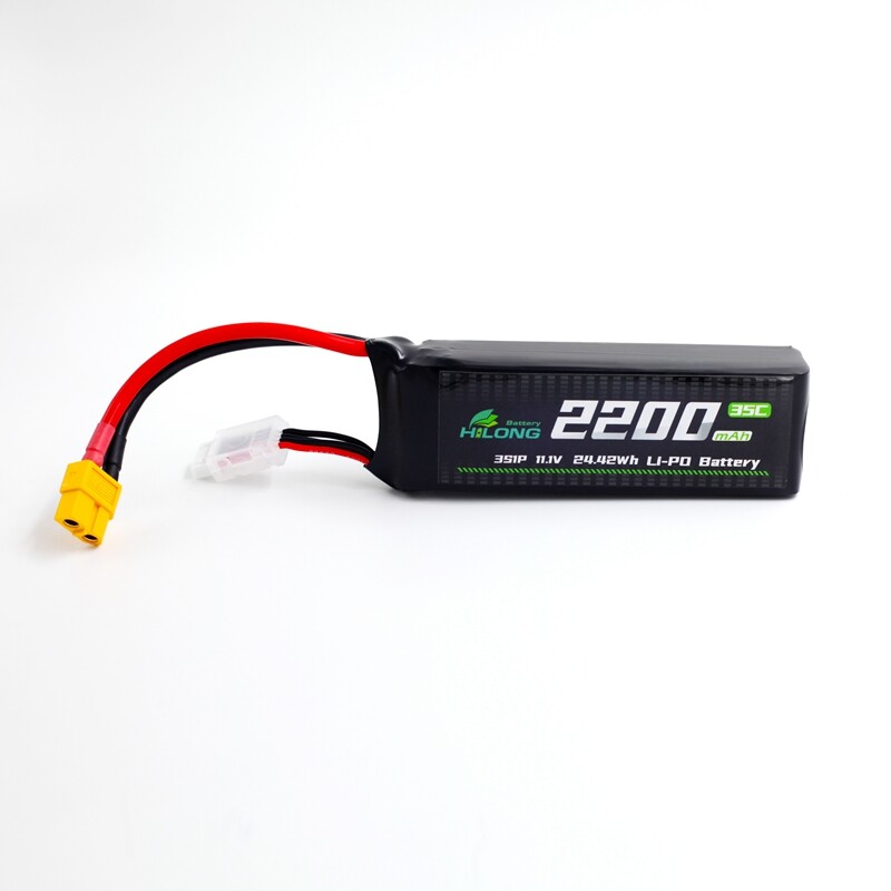 img 8581 - Hilong 2200mAh 11.1V 35C Li-PO Battery Pack for Aircraft, airplane, helicopter