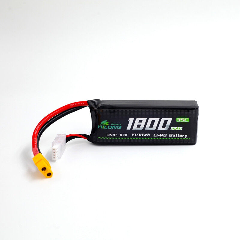 unnamed file 146 - Hilong 1800mAh 11.1V 3S1P 35C Li-PO Battery Pack for Aircraft FPV