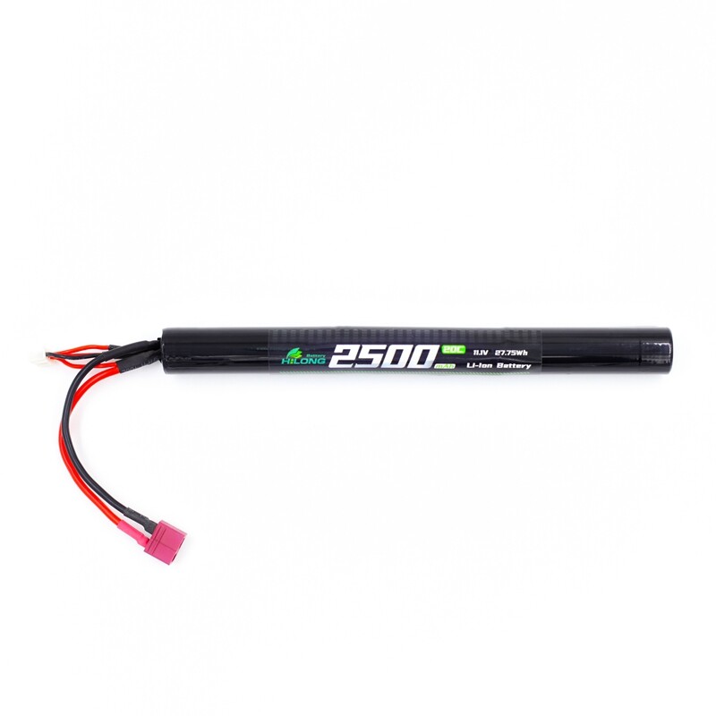 unnamed file 169 - 2500mAh 11.1V 20C/35C Stick High Power Lithium Ion Battery Pack for Military Airsoft