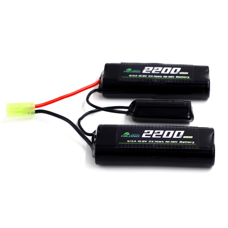 unnamed file 79 - 2200mAh 10.8V 4/5A Split H4L1H4 Ni-MH  High Power Battery Pack for Military Airsoft