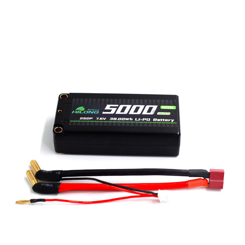 unnamed file 94 - Hilong HV 5000mAh 7.6V 120C hardcase Li-PO Battery Pack for RC Car