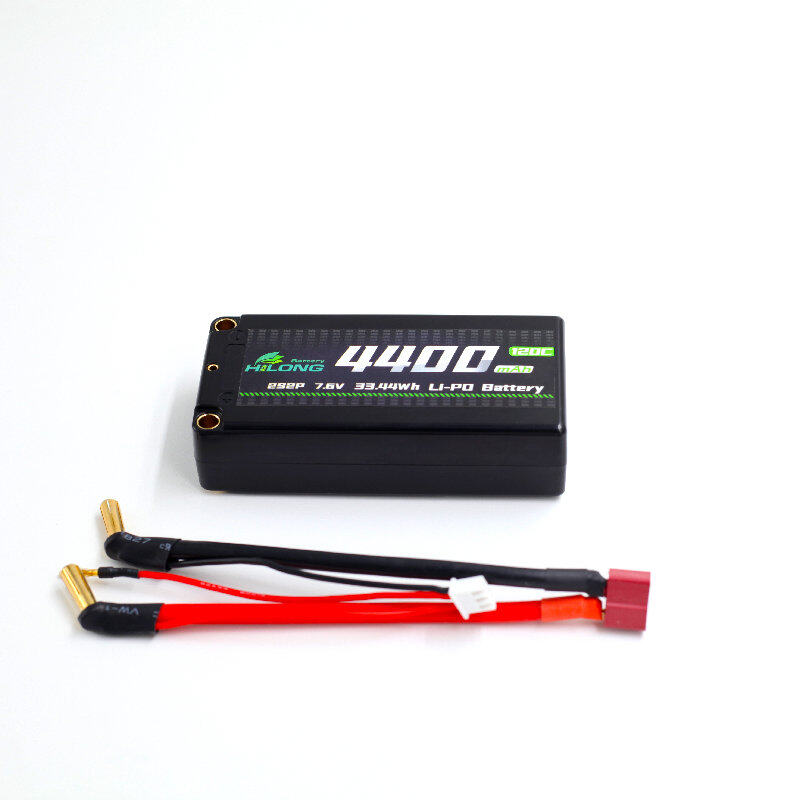 unnamed file 95 - Hilong HV 4400mAh 7.6V 120C hardcase Li-PO Battery Pack for RC Car